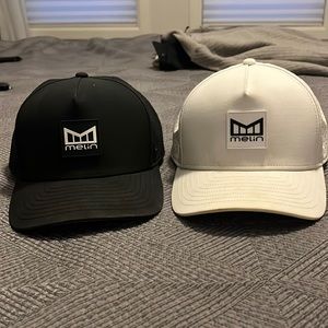 Melin Odyssey Hydro hats. Both are 58cm.